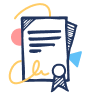 hand drawn image of a legal document